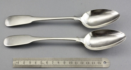 Cape Silver Tablespoons (2) - Collinet